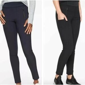 Athleta Trekkie North High Rise Jogger Pants Women's Size 12 Black